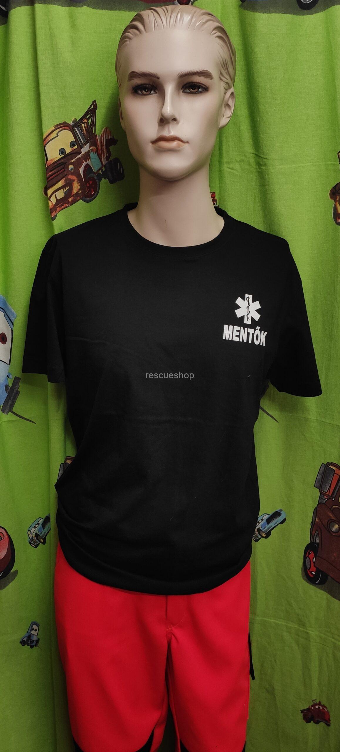 környakas MENTŐK színes póló